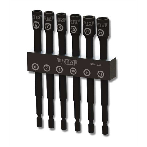 Durston Manufacturing Co NSM100XL 6 in. Extra Long Metric Nut Setter Kit Set - 6
