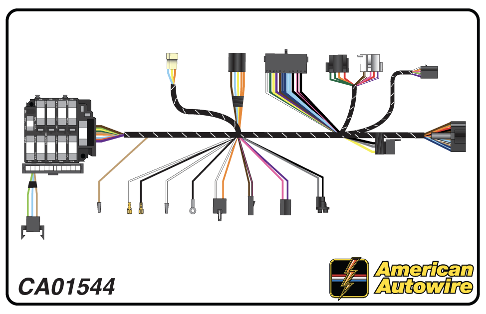 American Autowire 1970 Chevrolet Camaro Dash Harness CA01544