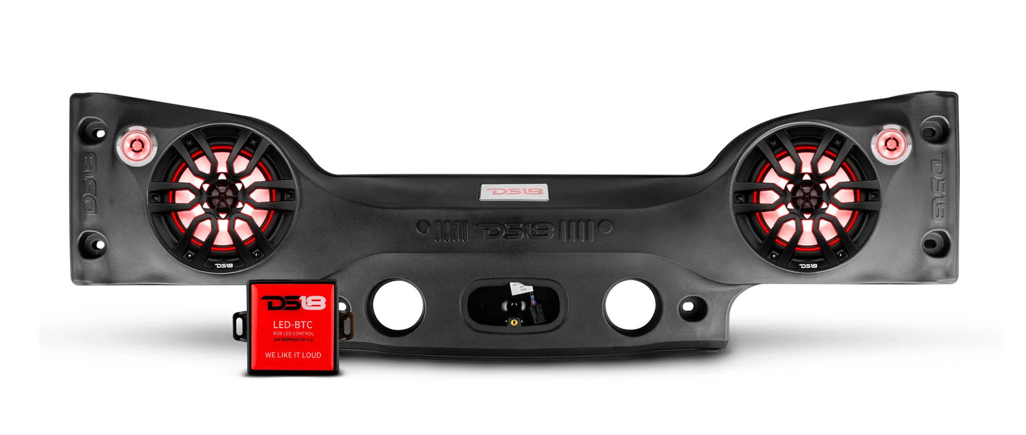 DS18 Plug & Play Soundbar Package for 07-18 Jeep Wrangler JK