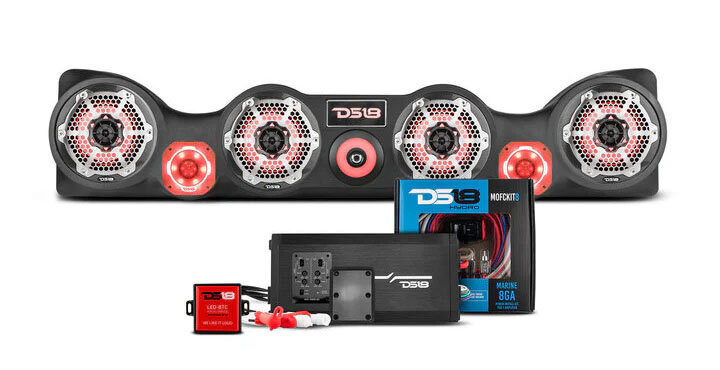 DS18 Soundbar Package for 97-06 Jeep Wrangler TJ