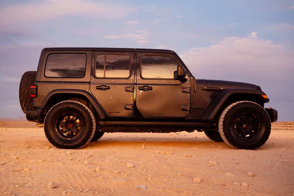 DuraLiner JW4DA Trail Defender Body Armor for 18-26Jeep Wrangler JL Unlimited 4-Door