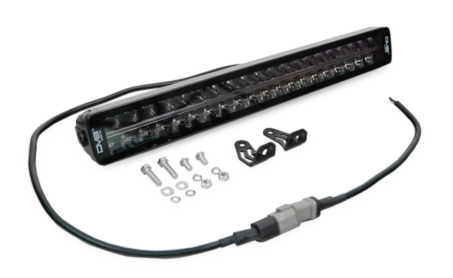 DV8 Offroad BE20EW200W-H 20" Halo Elite Dual Row Light Bar with Accent Light