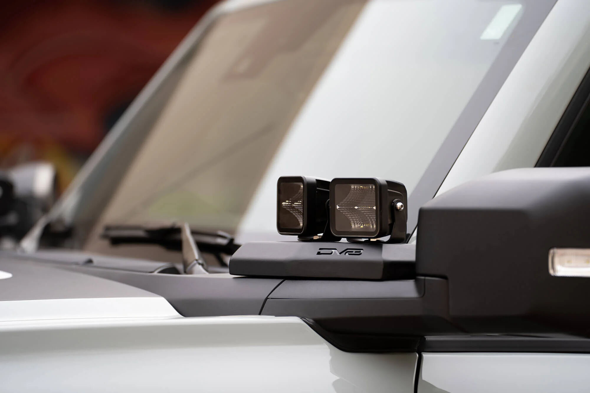 DV8 Offroad LBBR-02 A-Pillar Pod Light Mounts for 21-26 Ford Bronco