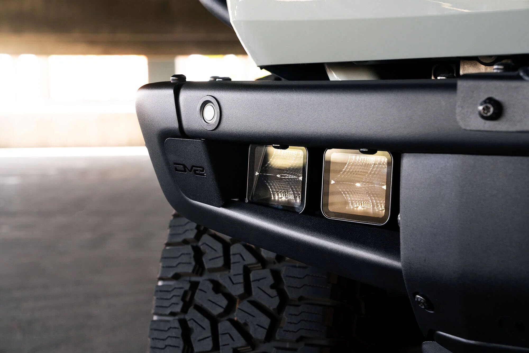 DV8 Offroad LBBR-05 Factory Bumper Fog Pocket Light Mounts for 21-26 Ford Bronco