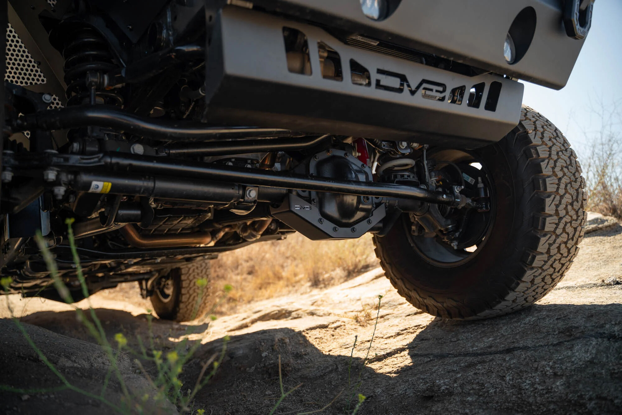 DV8 Offroad SPJL-12 Front Differential Skid Plate for 18-26 Jeep Wrangler JL & Gladiator JT