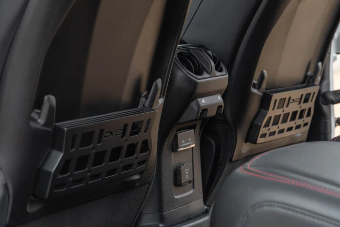 DV8 Offroad Seat Back Molle Pockets for 18-25 Jeep Wrangler JL & Gladiator JT Rubicon & Mojave