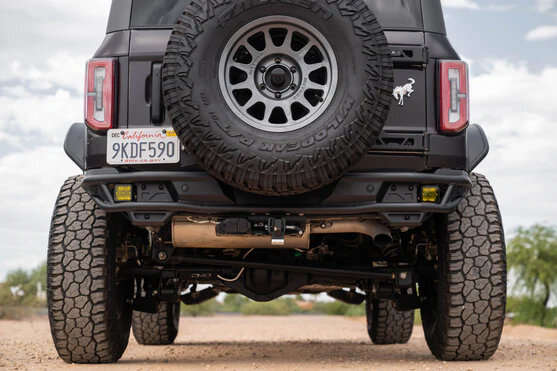 DV8 Offroad RBBR-08 Rear Tube Bumper for 21-26 Ford Bronco