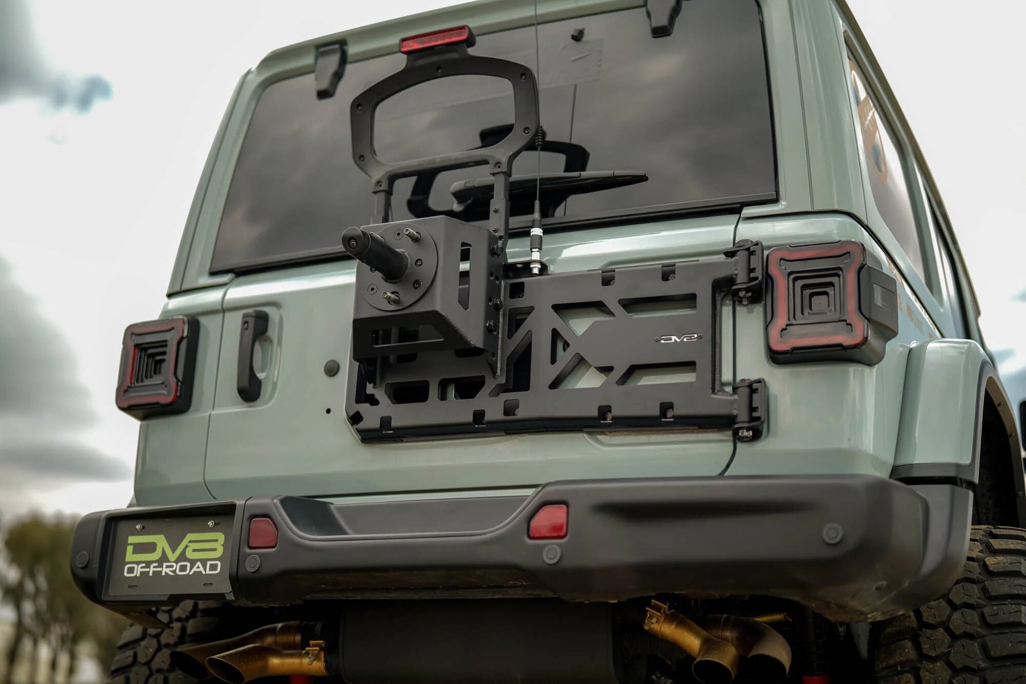DV8 Offroad TCJL-15 Spare Tire Carrier for 18-26 Jeep Wrangler JL