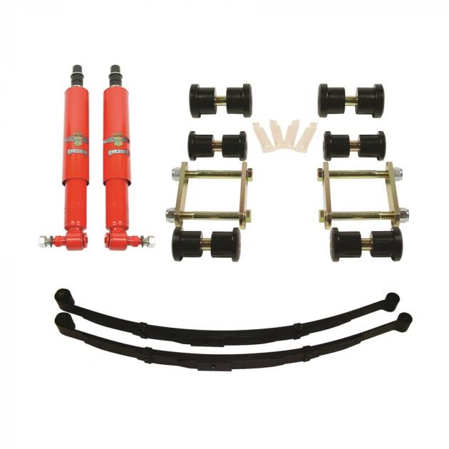 Detroit Speed Rear Speed Kit 1 Suspension Kit 2 Inch Drop Multi-Leaf 67-69 F-Body 041601