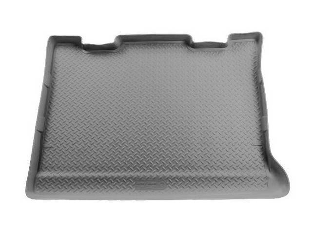 HUSKY LINER, CARGO AREA TRAY, GRAY, PROTECTS CARPET