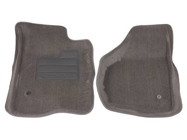 CATCH-ALL, FRONTFLOOR MAT, GRAY, MOLDED TO