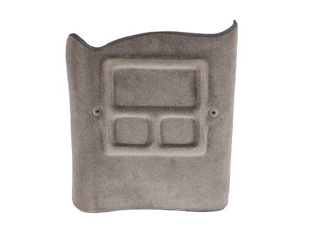 CATCH-ALL, FLOOR MAT, CENTER HUMP, GRAY, MOLDED