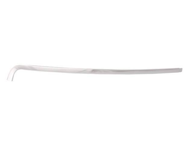 MOLDING, WINDSHIELD, UPPER, RH, BRIGHT
