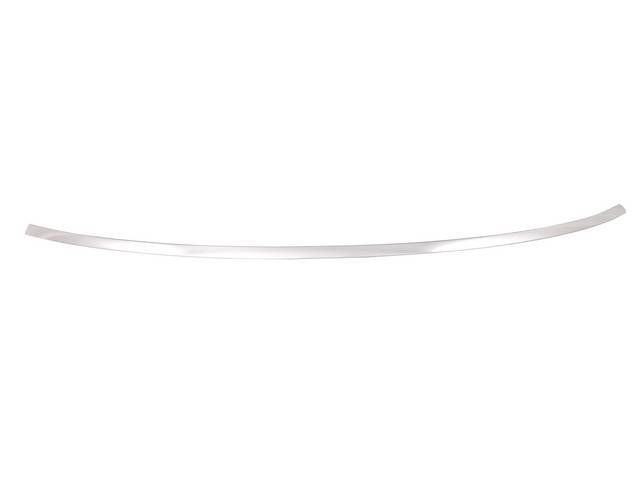 MOLDING, WINDSHIELD, LOWER, BRIGHT