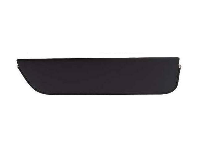 VISOR, DELUXE PADDED, BLACK