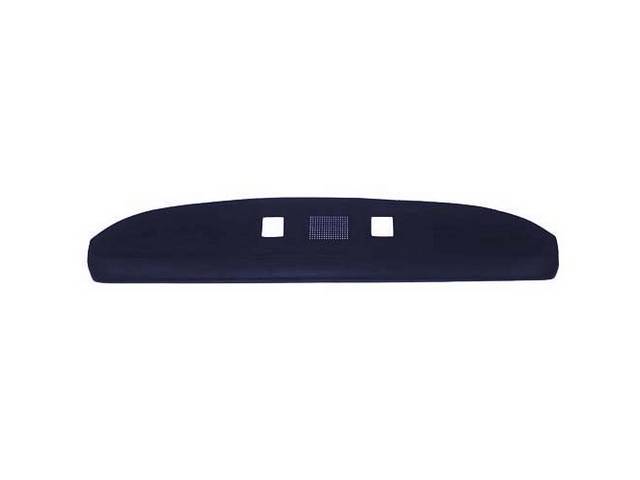 DASH CAP,Dash Pad Overlay, Shadow Blue (Dark)