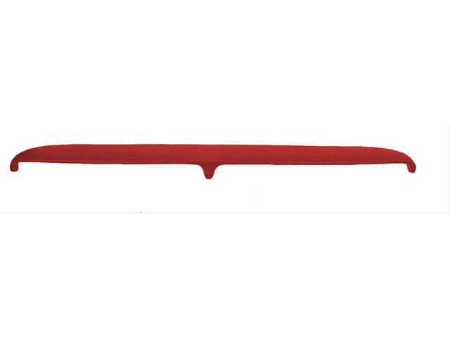 Dash Pad, OE Ford Tooling, Red