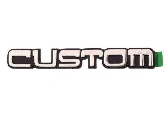PLATE, INSTRUMENT PANEL, *CUSTOM*