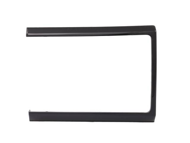 DOOR, Headlight, LH, BLACK