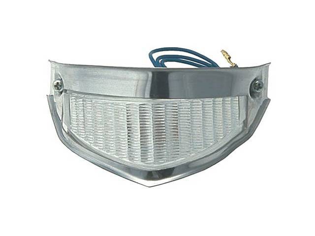 Parking Light Assembly, Stainless Steel Body