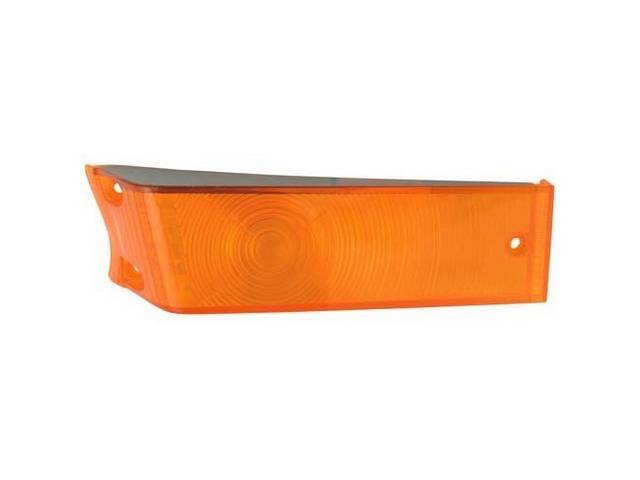 LENS, PARK LIGHT, RH, AMBER