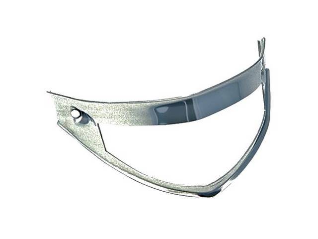 Parking Light Door, Polished Stainless Steel