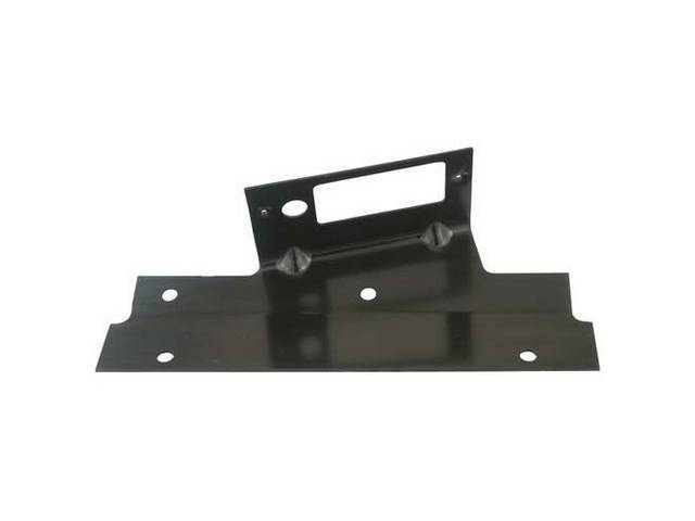 BRACKET, REAR LICENSE PLATE
