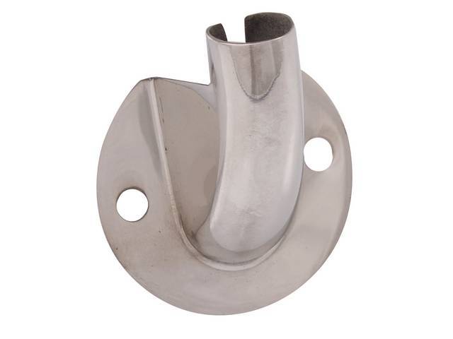 Taillight Wire Shield, Polished Stainless Steel