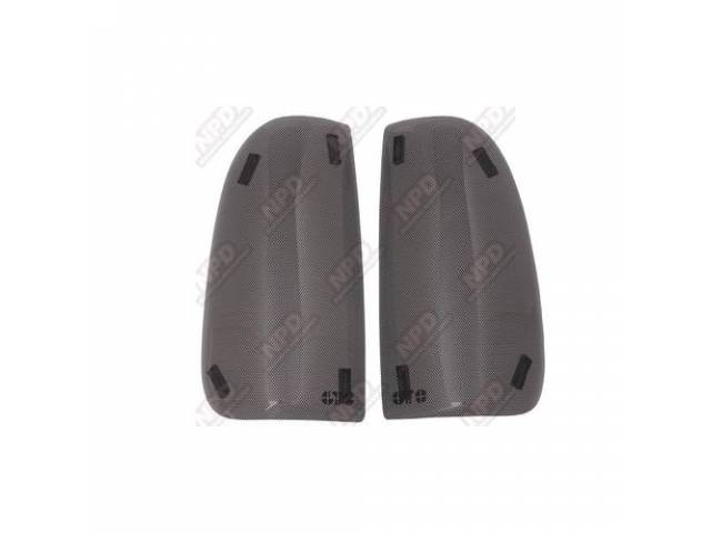 Taillight COVERS, CARBON FIBER, BY GT STYLING