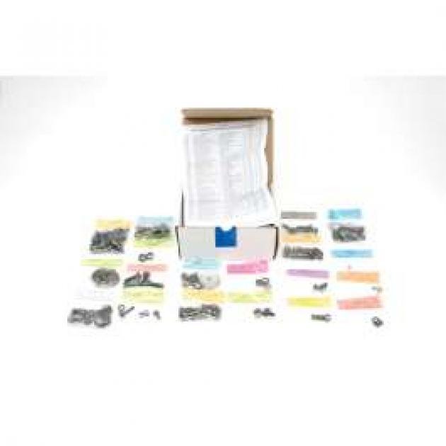 Camaro Master Chassis Assembly Hardware Kit, For Cars With Small Block, Disc Brakes & Multi-Leaf Springs, 1968
