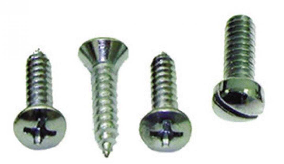 Redline Restomotive 1964-1981 GM Car (Coupe Models Only) Sunvisor Support Screw Set