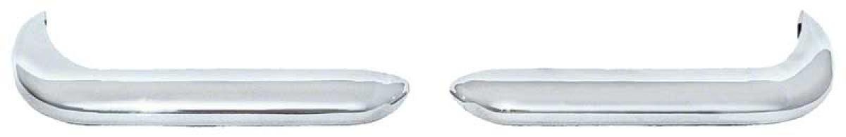 1970-73 Chevrolet Camaro, Rally Sport Chrome Front Bumper, 2 Piece, Pair