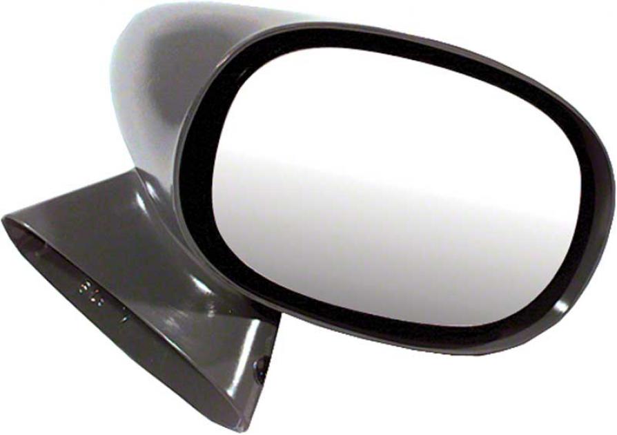 1970-81 Camaro, Firebird, GTO, Nova, Monza, Sunbird, Vega, "Bullet Style Outer Door Mirror, Manual, RH Passenger Side, Various Models