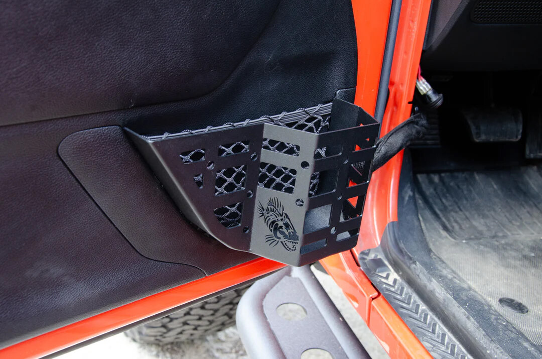 Fishbone Offroad Door Pocket MOLLE Panelsfor 07-18 Jeep Wrangler JK