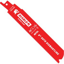 Diablo Steel Demon 6" 14TPI Recip Saw Blade for Auto Dismantling
