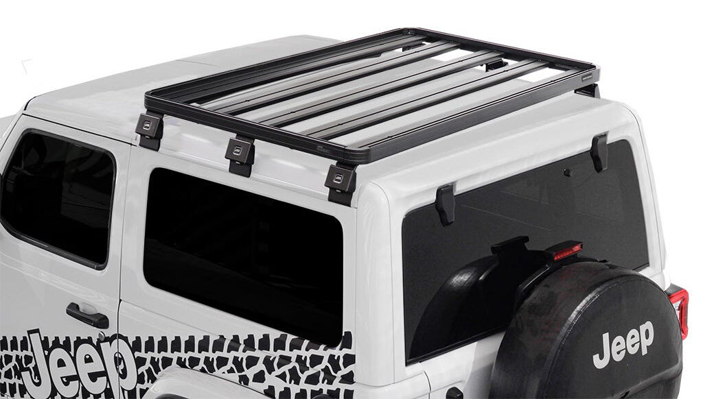 Front Runner Slimlite II 1/2 Roof Rack Kit for 18-26 Jeep Wrangler JL