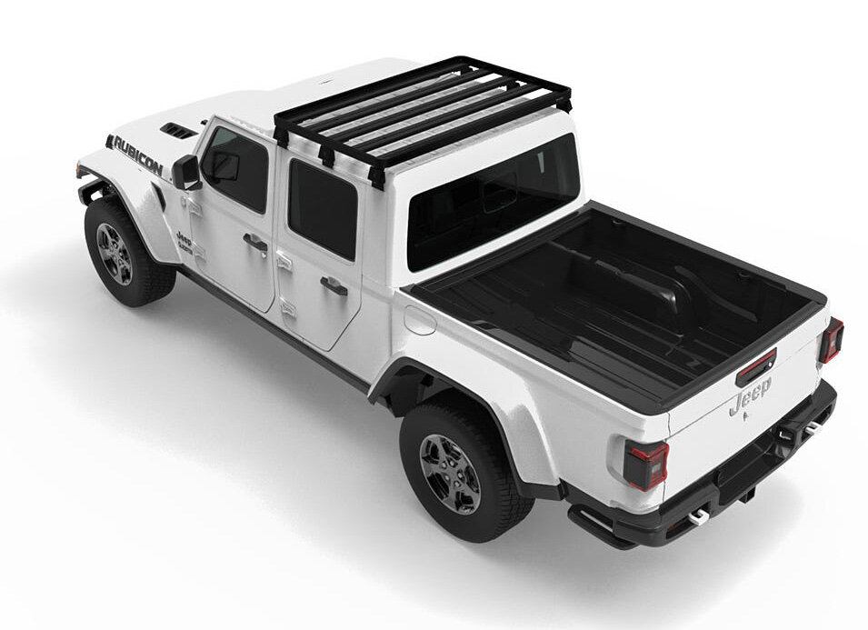 Front Runner KRJG009T Slimeline II Roof Rack Kit for 20-26 Jeep Gladiator JT