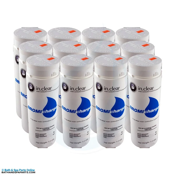 Gecko in.clear Bromicharge [Case of 12, 3.5 lb Bottle] (84-337-1005)