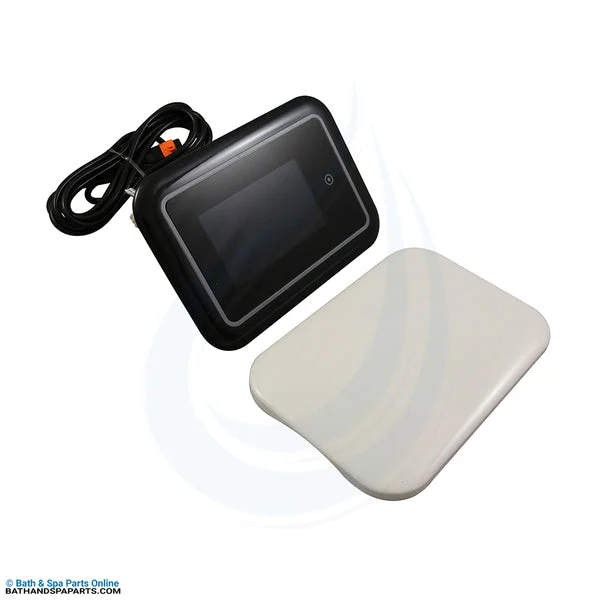 Gecko in.k1000 Topside [Black, w/ Bezel & Protective Cover] (0607-005042)