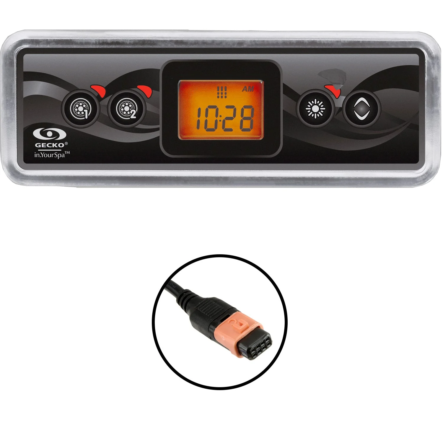Gecko in.k300 6¼”W Topside Keypad Series