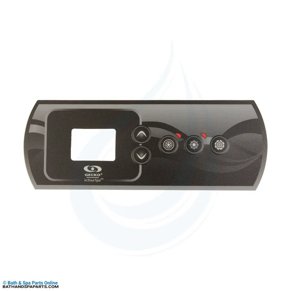 Gecko in.k336 Overlay [Up, Down, Pump1, Light, Program] (9916-101749)