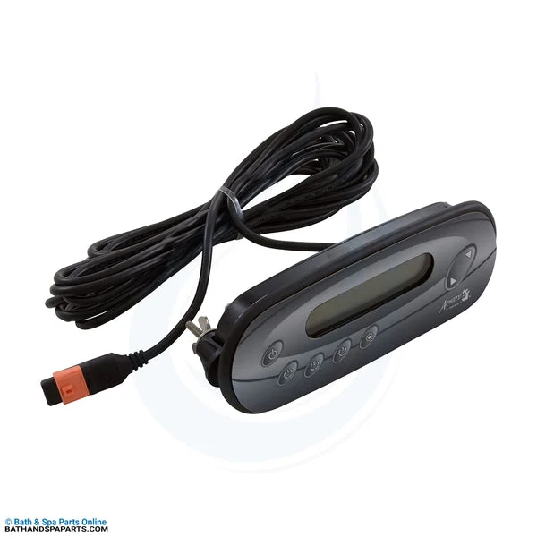 Gecko in.k450 Topside [7-Button, 3-Output, LCD, 25 ft, w/ Overlay] (0607-005017)