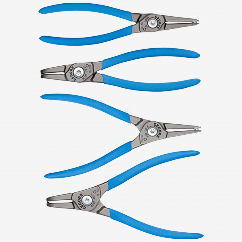 Gedore S 8000 E 4 Pc Circlip Pliers Set