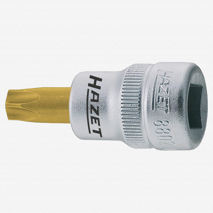 Hazet 8802-T45 T45 TORX Titanium-Nitride Socket 3/8"