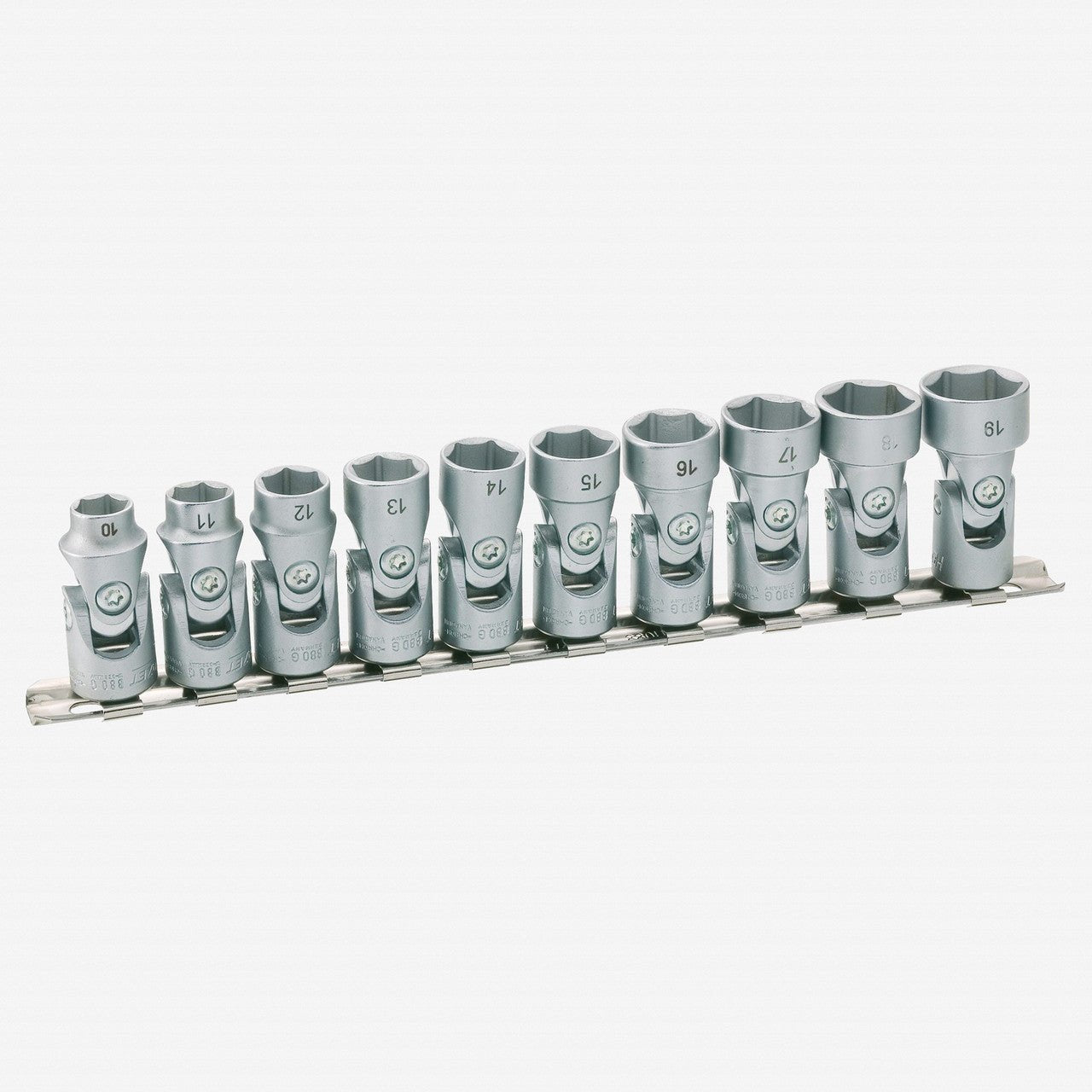 Hazet 880G/10H 10 Pc Joint socket set (6-point) 3/8" Drive
