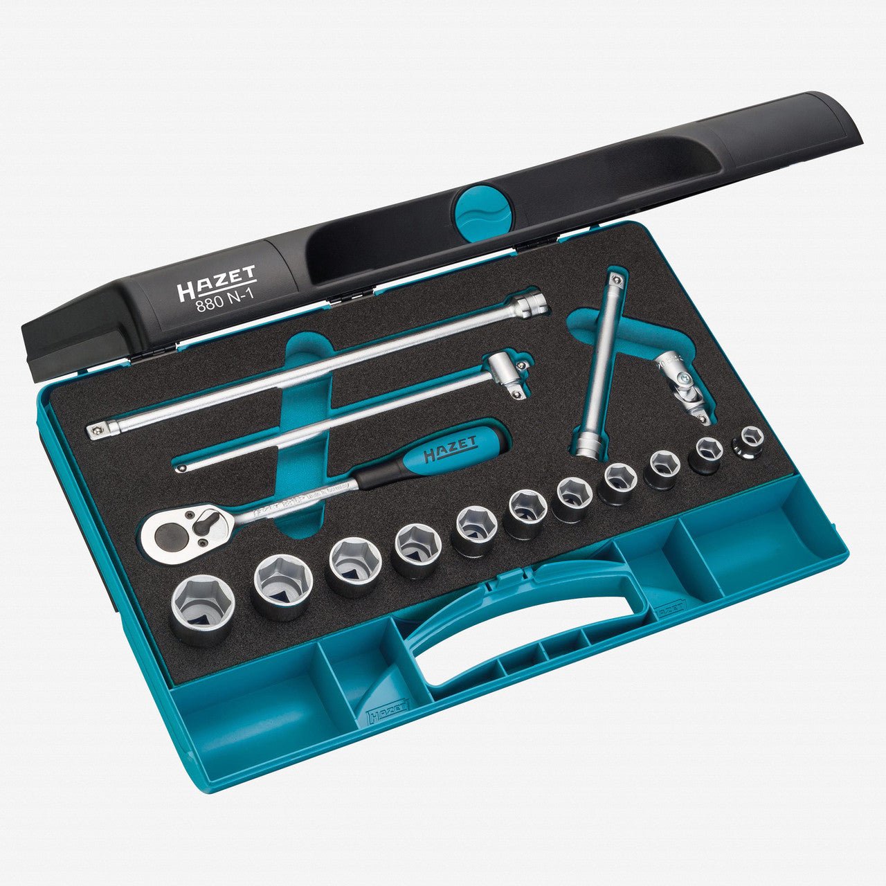 Hazet 880N-1 16 Pc 3/8" Socket Set