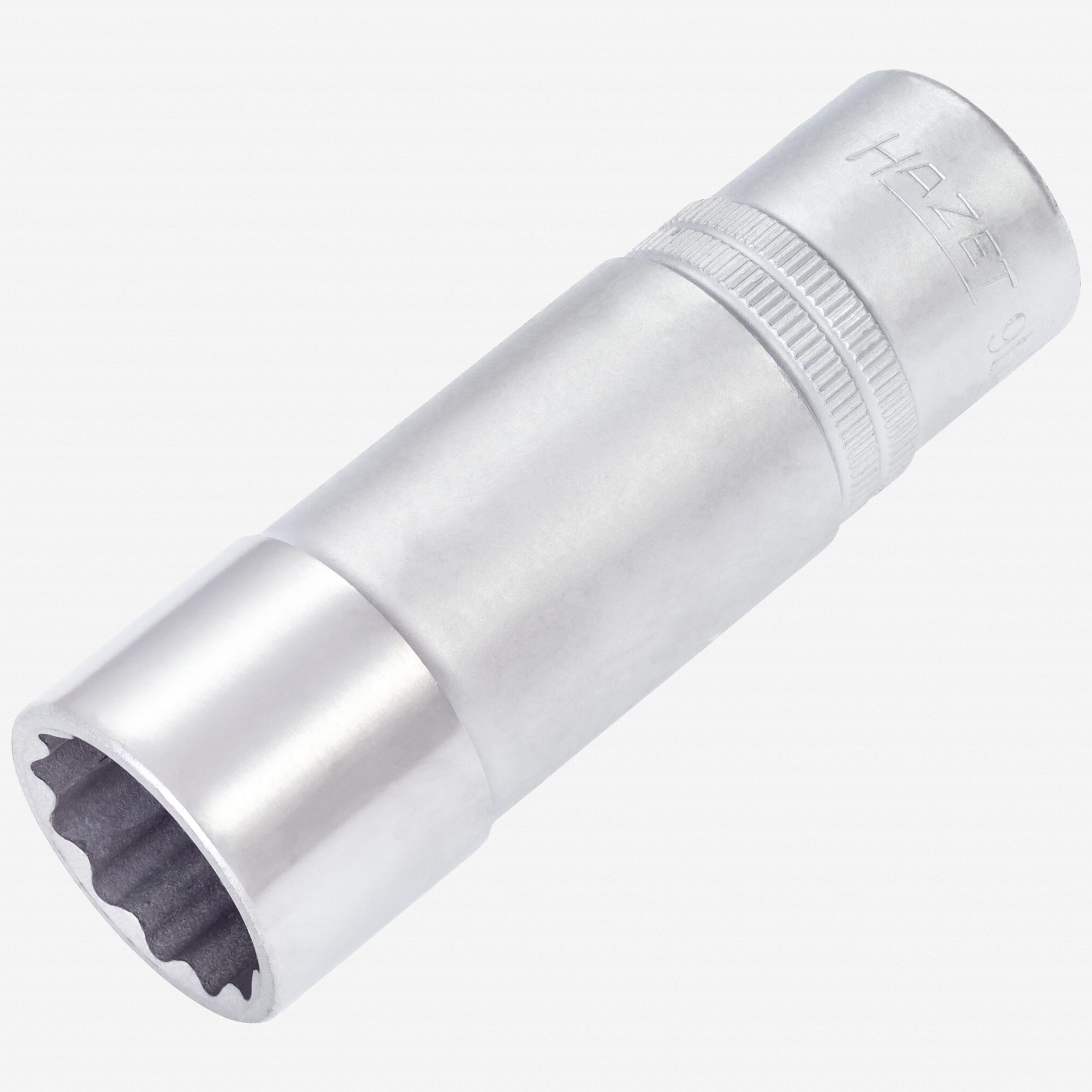 Hazet 900TZ-20.8-13/16 Socket (12-point) 20.8mm (13/16") x 1/2" with rubber ply for spark plugs - Long