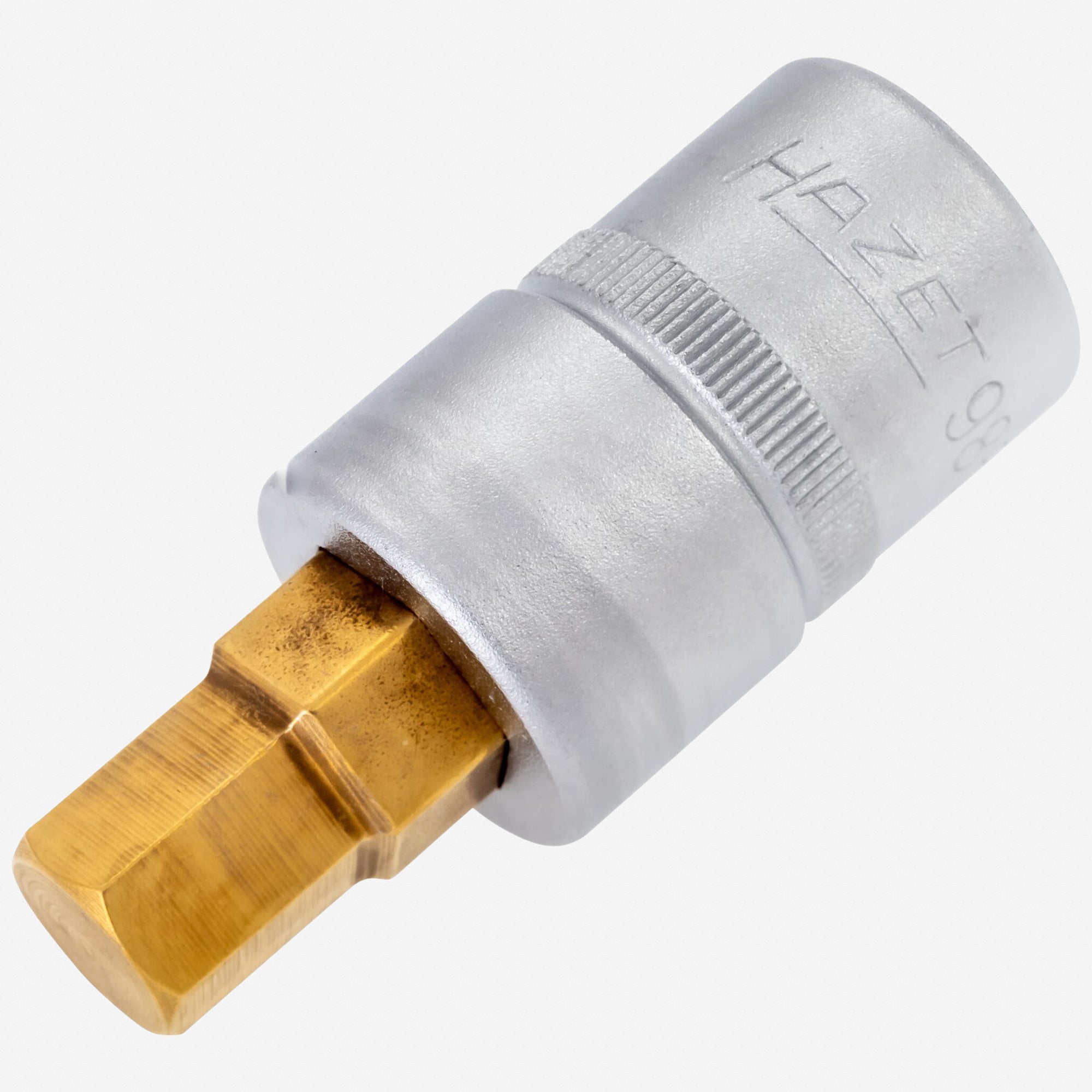 Hazet 986-12 12mm Hex Titanium-Nitride Socket, 1/2" Drive