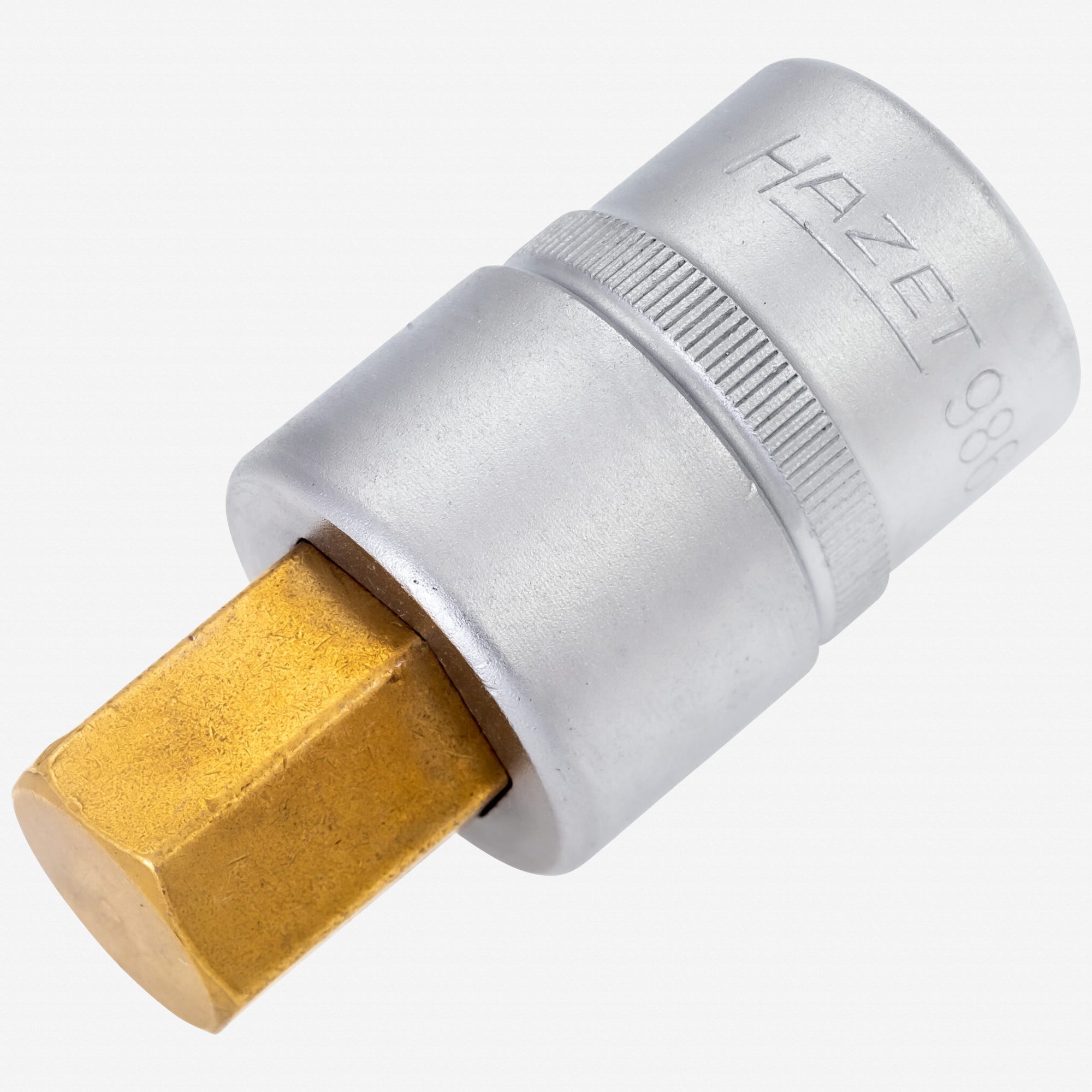 Hazet 986-17 17mm Hex Titanium-Nitride Socket, 1/2" Drive