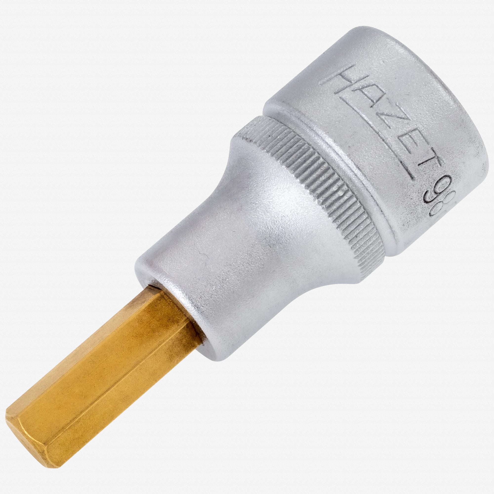Hazet 986-8 8mm Hex Titanium-Nitride Socket 1/2"